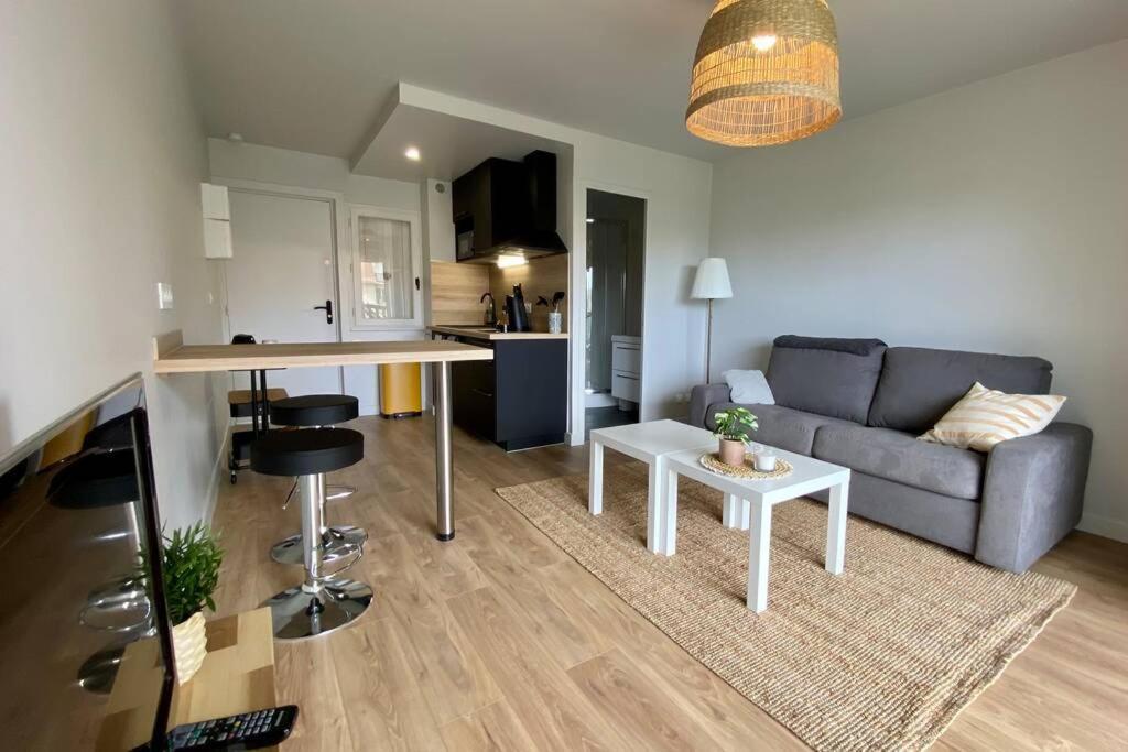 Апартаменты Coeur De Cabourg- Joli Studio Avec Terrasse - Экстерьер фото